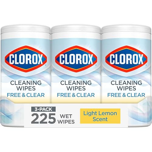 Toallitas de Limpieza Clorox Free & Clear, Aroma Limón Suave, 75 Piezas, Paquete de 3 (El paquete puede variar) - imagen 3
