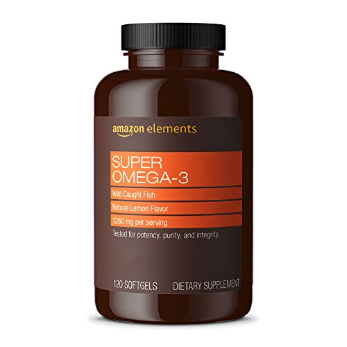Elements Super Omega-3, Aceite de Pescado Salvaje, Sabor Natural a Limón, 1280 mg de EPA y DHA por Porción, 120 Cápsulas Blandas - imagen 4