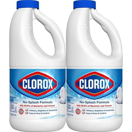 Clorox Limpiador Desinfectante Cloro Sin Salpicaduras, Paquete de 2 Botellas de 40 oz, Elimina Moho, Manchas y Blanquea, Ideal para Limpieza y Ropa - imagen 2
