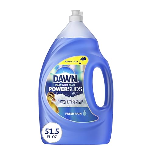 Jabón Líquido para Platos Dawn Platinum Plus PowerSuds, Recarga de 51.5 oz. - imagen 1