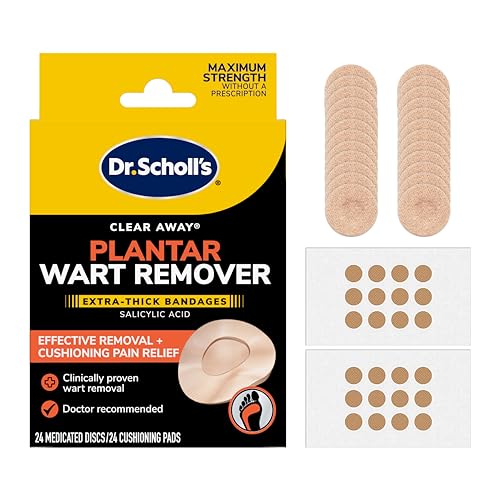 Dr. Scholl's Clear Away Eliminador de Verrugas Plantares, 24 Tratamientos - Parche Extra Grueso para Alivio del Dolor y Cobertura Cómoda - imagen 3