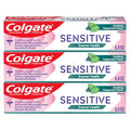 Pasta Dental Colgate Sensitive Enamel Health para Dientes Sensibles, 3 Piezas, con Flúor y 5% Nitrato de Potasio, Sabor a Menta Suave, 6 oz - imagen 1