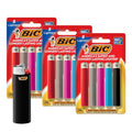 Encendedores BIC Maxi Pocket, Llama Duradera y Diseños Coloridos, Colección Clásica, Paquete de 15 (Colores Pueden Variar) - imagen 1