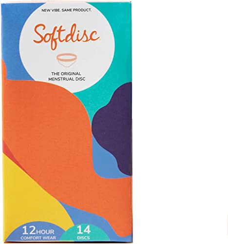 Discos Menstruales Softdisc | Discos Desechables para el Período | Alternativa a Tampones, Toallas y Copas | Capacidad de 3 Tampones Super | Paquete - imagen 2