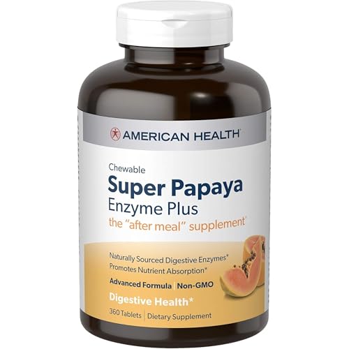 American Health Products Super Papaya Enzyme Plus 360 Tabletas - imagen 1