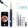 Kit de Limpieza de Oídos - Herramienta para Remover Cerumen con Cámara 1080P - Incluye Cucharita y Set para Canal Auditivo - Compatible con iOS y - imagen 1
