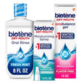 Kit de Manejo de Boca Seca Biotene: Enjuague Bucal, Spray y Gel Hidratante - imagen 1