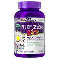 VICKS Pure Zzzs Kidz, Gomitas de Melatonina para Dormir, Ayuda a los Niños a Dormir Naturalmente, 72 Gomitas de Baja Dosis - imagen 1