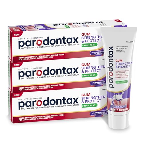 Pasta de Dientes Parodontax para Fortalecer y Proteger Encías, Menta Fresca, 3.4 oz (Paquete de 3) - imagen 1