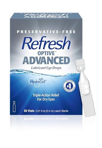 Gotas Lubricantes para Ojos Refresh Optive Advanced para Ojos Secos, Sin Conservadores, 0.01 Fl Oz, 30 Contenedores de Uso Único - imagen 3
