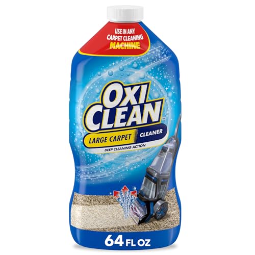 OxiClean Solución Líquida para Limpiar Alfombras Grande para Máquinas de Vapor, 64 fl oz - imagen 5