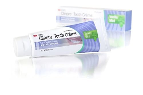 Crema Dental 3M Clinpro 0.21% Fluoruro de Sodio, Pasta de Dientes Anticaries Sabor Vainilla Menta - imagen 4