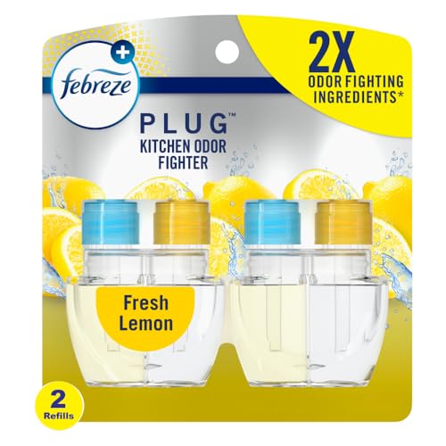 Recarga de Aceite Aromatizante Febreze Plug In, Lucha contra Olores para Cocina, 2 Recargas - imagen 3