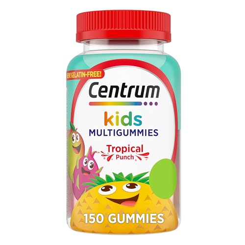 Gomitas Multivitamínicas Centrum Kids, Sabor Tropical, Hechas con Sabores Naturales, 150 Count, Ideal para Rellenar Calcetas, Suministro de 150 Días - imagen 1