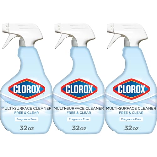 Limpiador Multiusos Clorox Free & Clear, Botella de Spray, Sin Fragancia, 32 Onzas Líquidas, Paquete de 3 - imagen 2