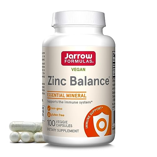 Jarrow Formulas Zinc Balance 15 mg - 100 Cápsulas Vegetales - Zinc con Cobre - Minerales Esenciales para el Sistema Inmunológico - Suplemento Vegano - imagen 3
