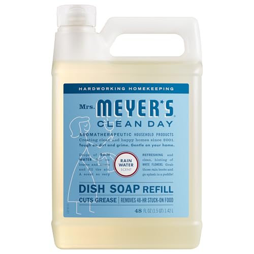 Recarga de Jabón Líquido para Platos MRS. MEYER'S CLEAN DAY, Agua de Lluvia, 48 oz - imagen 2