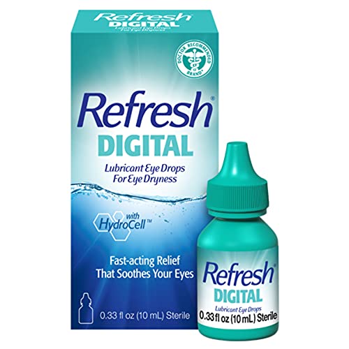 Gotas Lubricantes Oculares Digital Refresh para Ojos Secos, 0.34 Fl Oz Estériles - imagen 2