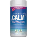 Natural Vitality Calm, Suplemento de Citrato de Magnesio, Gummy de Alivio del Estrés, Respuesta Saludable al Estrés, Sin Gluten, Vegano, Frambuesa - imagen 1