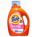 Detergente Líquido Tide con Downy, Alta Eficiencia (HE), Aroma Fresco de Abril, 59 Lavados (92 Fl Oz) - imagen 1