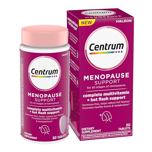 Centrum Completo Suplemento Multivitamínico + Soporte para Sofocos, Tabletas para Menopausia con geniVida, 30 Contenido - imagen 5