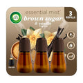 Recarga Air Wick Essential Mist, 3 piezas, Aroma de Azúcar Moreno y Vainilla, Fragancia de Otoño, Aceites Esenciales, Ambientador - imagen 1