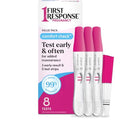 Prueba de Embarazo FIRST RESPONSE Comfort Check, 8 Piezas, Rosa y Blanco - imagen 1