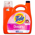 Detergente Líquido Tide Plus con Ultra Downy, Aroma Fresco de Abril, 92 oz, 65 Lavados, Frescura Duradera para tu Ropa - imagen 1