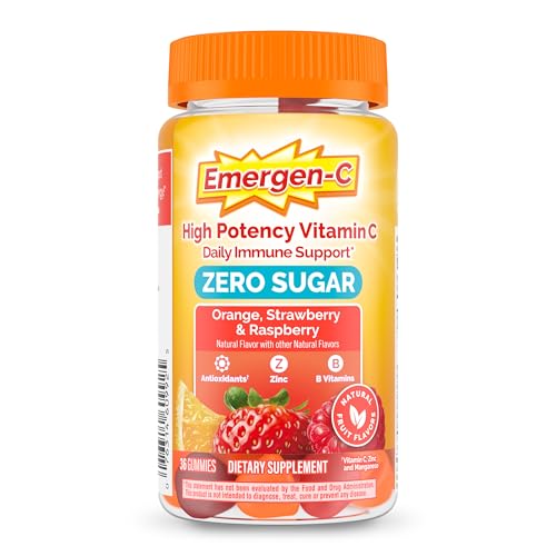 Gomitas Adultas Emergen-C Zero Azúcar para Soporte Inmunológico, 36 Unidades - imagen 3