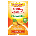 Emergen-C Tabletas Masticables de Vitamina C 1000mg con Vitaminas B y Antioxidantes (40 piezas, Sabor Naranja Explosivo) Suplemento Dietético - imagen 1