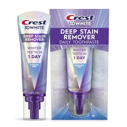 Pasta Dental Crest 3DWhite Brilliance Remover de Manchas Profundas Menta Deslumbrante - 3.1oz - imagen 5