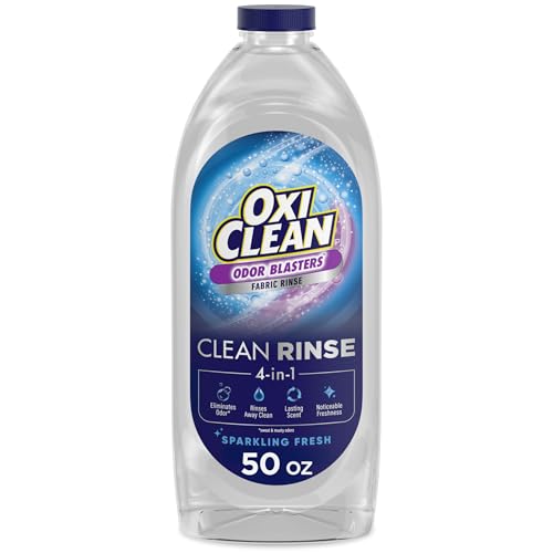 OxiClean Odor Blasters Acondicionador de Tela, Fórmula 4 en 1 para Ropa, Eliminador de Olores a Sudor y Moho, Aroma Fresco, 50 fl oz - imagen 2