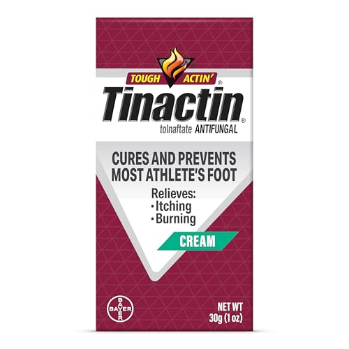 Crema Antifúngica Tinactin, Tratamiento para Pie de Atleta, Tolnaftato 1%, Efectiva Clínicamente, 1 Onza, 30 Gramos, Tubo - imagen 6