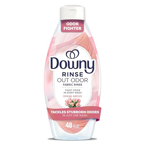 Downy Rinse Eliminador de Olores para Ropa, Aroma Brisa de Primavera, 48 FL OZ, Suavizante y Enjuague para Olores en la Ropa - imagen 2