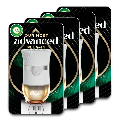 Aromatizante Air Wick con Aceites Esenciales, Dispositivo Avanzado, 4 Piezas, Ambientador para el Hogar - imagen 4