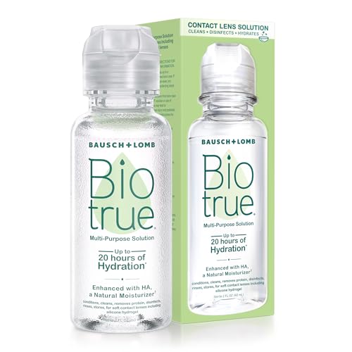 Solución para Lentes de Contacto Biotrue, Multiusos para Lentes Blandos, Limpia, Desinfecta, Hidrata y Almacena, 2 Fl Oz (Paquete de 4) - imagen 3