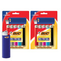 Encendedores BIC Maxi Pocket, Llama Duradera y Diseños Coloridos, Colección Clásica, Paquete de 12 (Colores Pueden Variar) - imagen 1