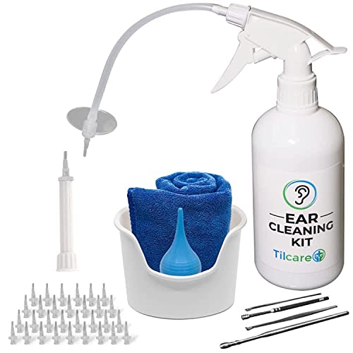 Herramienta para Remoción de Cerumen Tilcare - Sistema de Irrigación Auricular para Adultos y Niños - Kit de Limpieza de Oídos Completo con Cuenco, - imagen 6