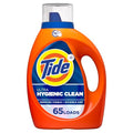 Detergente Líquido para Ropa Tide Ultra Hygienic Clean, Aroma Original, 92 oz, 65 Cargas, Elimina suciedad visible e invisible - imagen 1