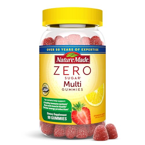 Gomitas Multivitamínicas Sin Azúcar Nature Made para Hombres y Mujeres, Suplemento Nutricional Diario, 90 Gomitas, Suministro para 45 Días - imagen 1