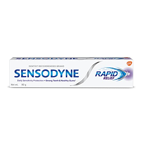 Pasta de Dientes Sensodyne para Sensibilidad, Alivio Rápido - Paquete de 2 de 80 g - imagen 2