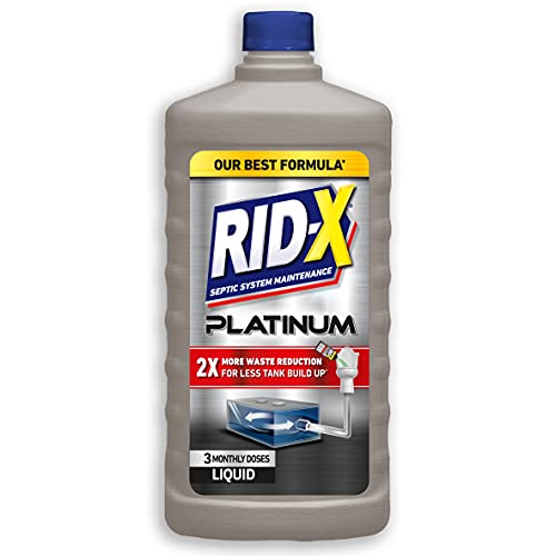 Tratamiento Líquido para Tanques Sépticos RID-X Platinum – Suministro para 3 Meses - Nuestra Mejor Fórmula con Doble Reducción de Residuos - imagen 5