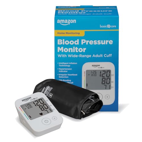 Monitor de Presión Arterial Basic Care, Manguito Amplio, Tecnología de Inflación Inteligente, Monitoreo en Casa, Indicador de Hipertensión, Detección - imagen 4