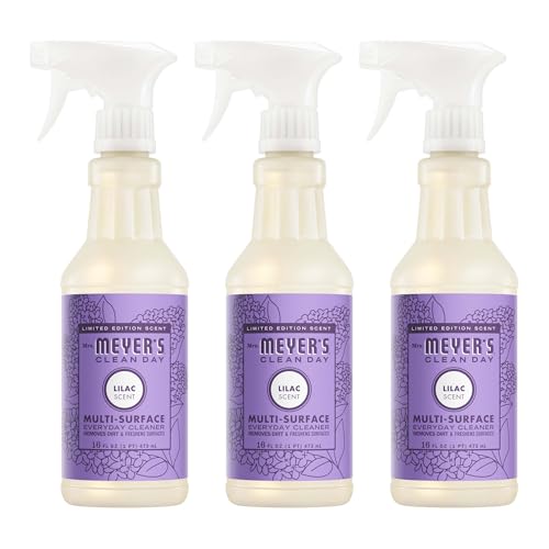 Limpiador Multi-Superficie MRS. MEYER'S CLEAN DAY, Aroma a Lila, Botella de 16 Onzas (Paquete de 3) - imagen 1