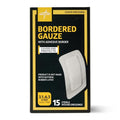 Gasa Estéril con Bordes Medline, 3 x 6 con Almohadilla de 1.5 x 4 (Paquete de 15) - imagen 1