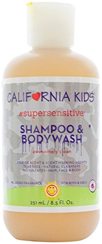 Champú y Gel de Baño para Niños California Kids | Ultra Sensible Sin Fragancia | Cuidado Suave para Niños y Adolescentes | 100% a Base de Plantas | - imagen 2