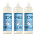 Jabón Líquido para Platos MRS. MEYER'S CLEAN DAY, Aroma Agua de Lluvia, 16 Oz - Paquete de 3 Botellas - imagen 1