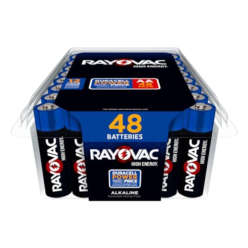 Baterías AA Rayovac High Energy (Paquete de 48), Batería Alcalina Doble AA - imagen 6