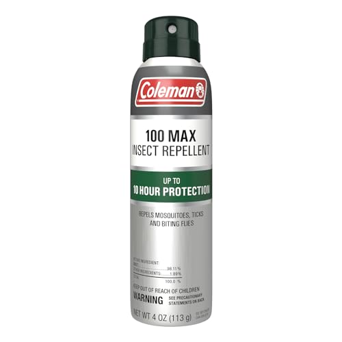 Spray Repelente de Insectos Coleman 100 Max 100% DEET - 4 oz - imagen 3