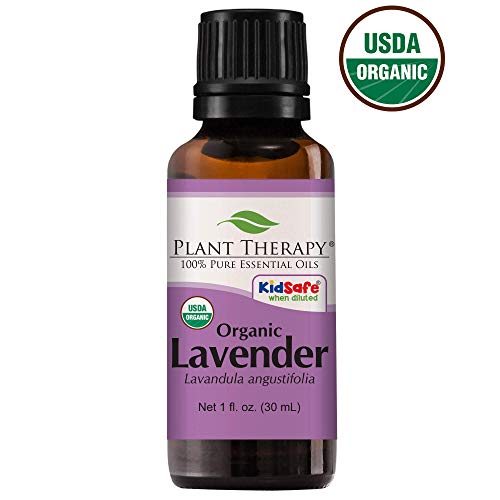 Aceite Esencial de Lavanda Orgánico Plant Therapy 100% Puro, Certificado USDA, Sin Diluir, Aromaterapia Natural para Difusión y Uso Tópico, 30 mL - imagen 1